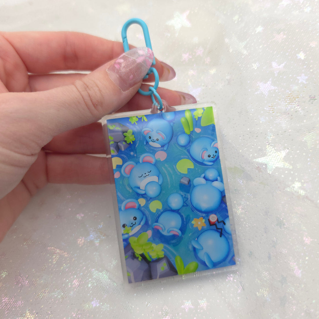 Marill Spring Acrylic Keychain
