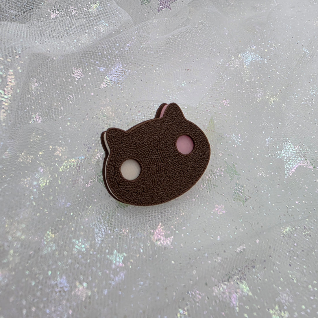 Cookie Cat Shoe Charm | Pin