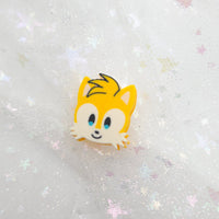Blue Hedgehog & Friends Shoe Charm | Pin
