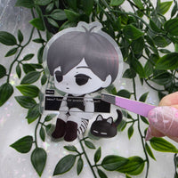 Omori + Mewo Clear 2.5" Vinyl Sticker