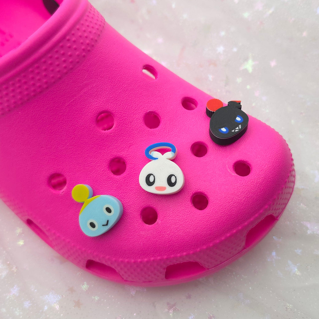 Blue Hedgehog & Friends Shoe Charm | Pin