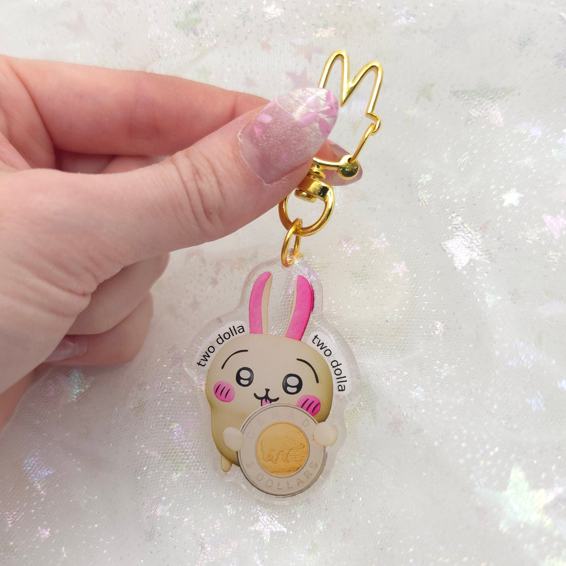 Two dolla Two dolla Acrylic Keychain