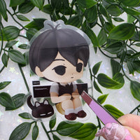 Sunny + Mewo Clear 2.5" Vinyl Sticker
