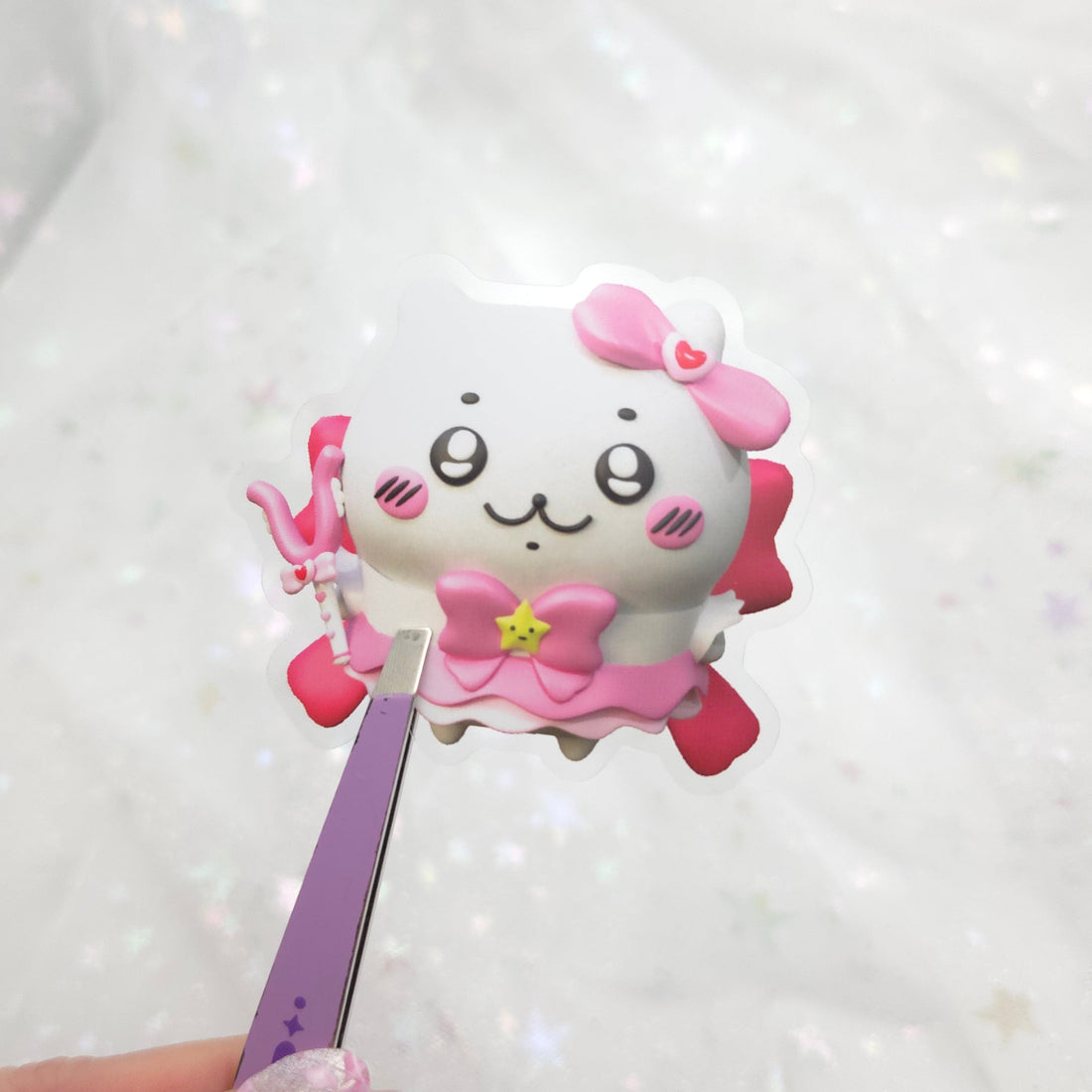 Magical Girl Chii Clear 2.5" Vinyl Sticker