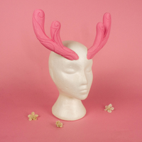 League of Legends LoL Spirit Blossom Lillia Cosplay Antlers 3D Model STL Files - Porzellan Props