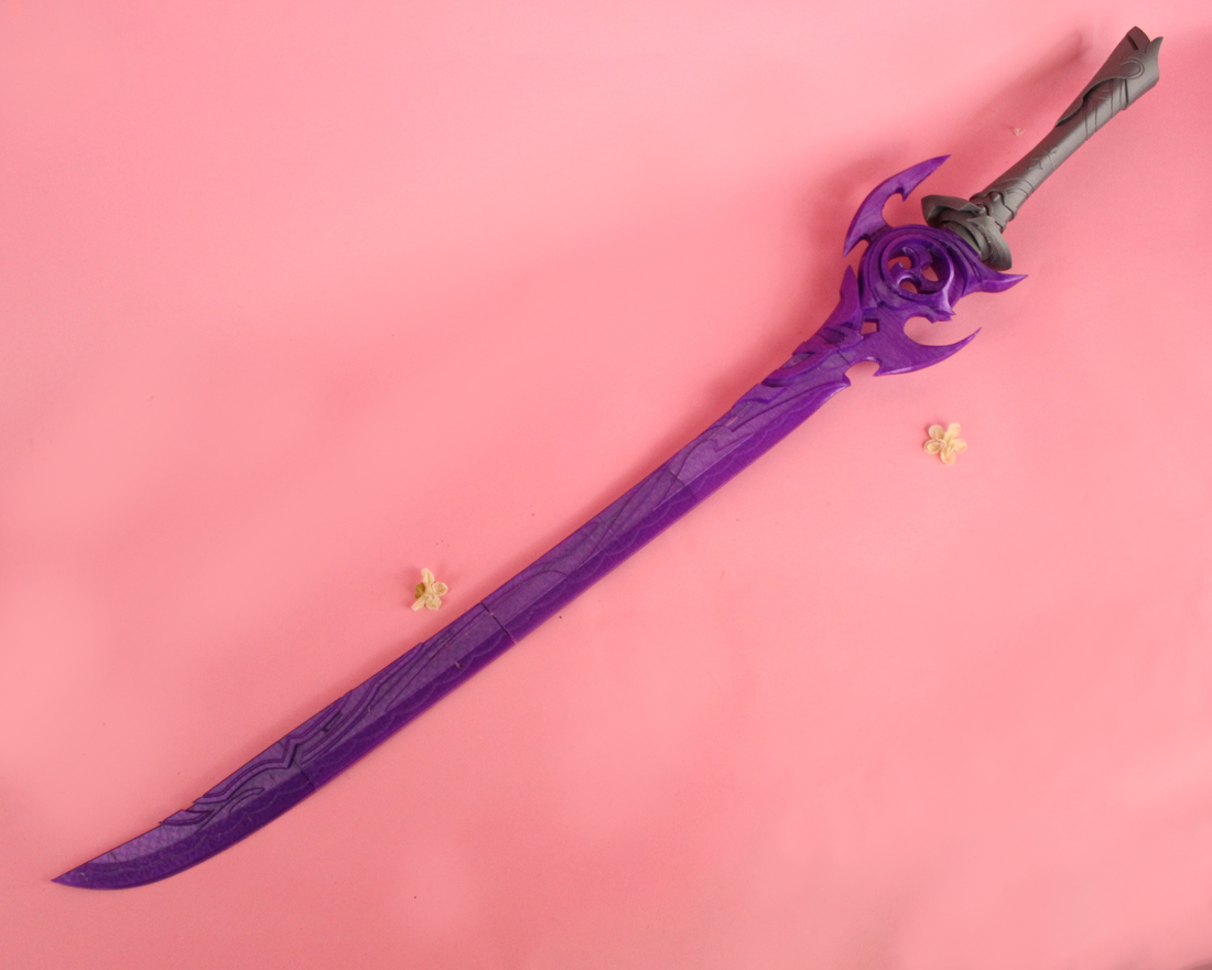 Genshin Impact Mistsplitter Reforged Cosplay Sword 3D Printed Prop Kit