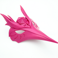 Genshin Impact Kujou Sara Mask 3D Printed Cosplay Prop Kit