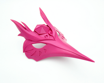 Genshin Impact Kujou Sara Mask 3D Printed Cosplay Prop Kit