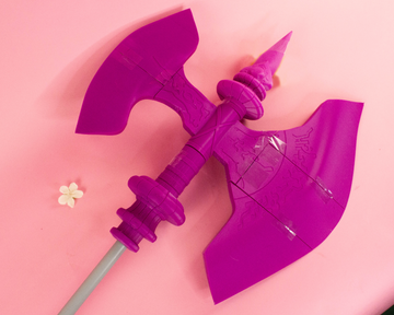 Fire Emblem Shadow Dragon Minerva's Axe Hauteclere 3D Printed Cosplay Prop Kit - Porzellan Props