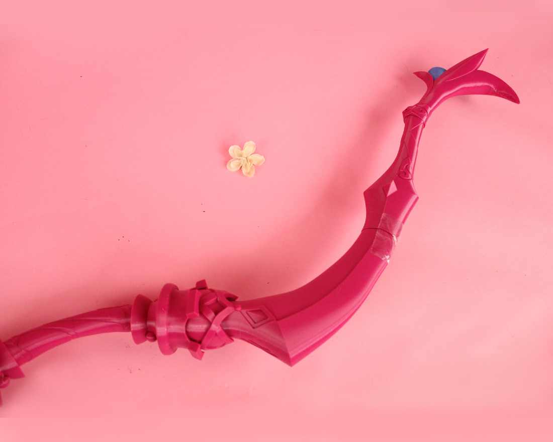 Genshin Impact Sacrificial Bow Diona Cosplay 3D Printed Cosplay Kit (for LEDS)