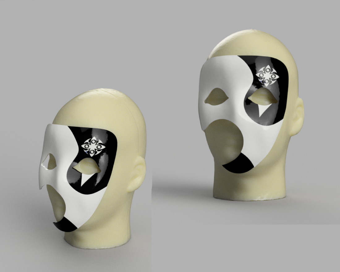 Genshin Impact Il Dottore Mask 3D Model STL File