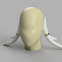 Genshin Impact Yanfei Antlers Horns Cosplay 3D Model STL File
