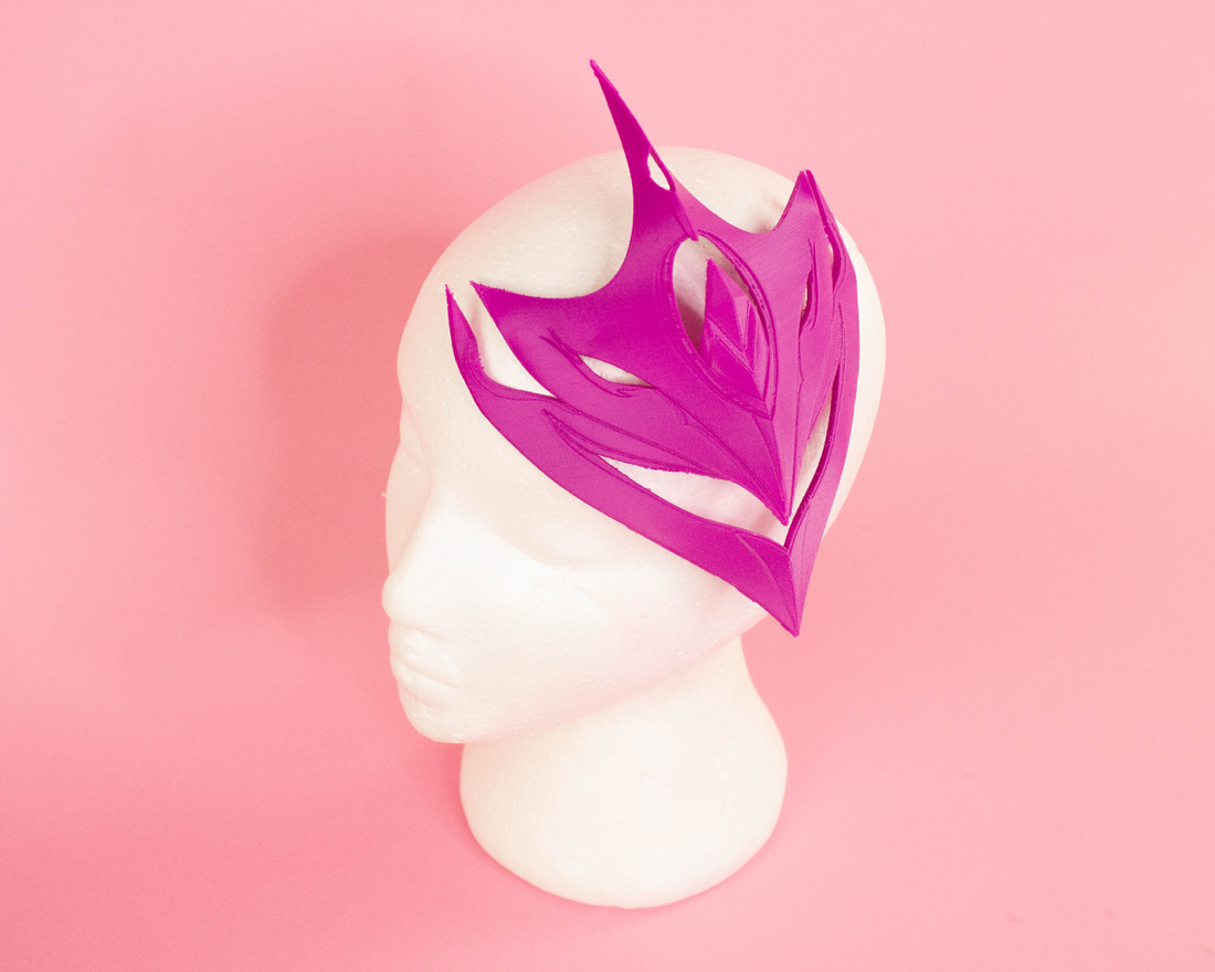 Genshin Impact Tartaglia Childe Cosplay Mask 3D Printed Kit - Porzellan Props