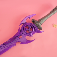 Genshin Impact Mistsplitter Reforged Cosplay Sword 3D Printed Prop Kit