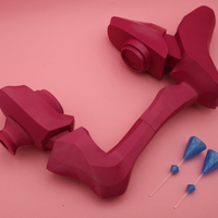 Mushuko Tensei Jobless Reincarnation Roxy Migurdia Staff 3D Printed Cosplay Prop Kit