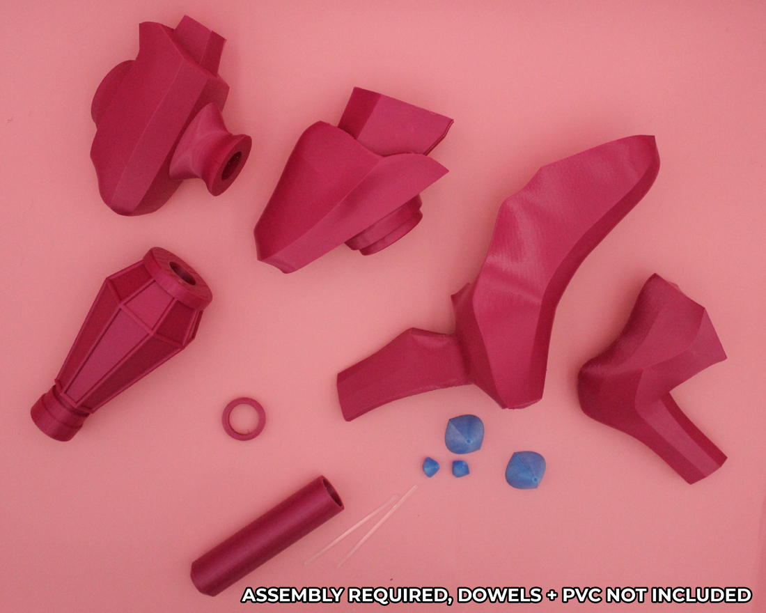 Mushuko Tensei Jobless Reincarnation Roxy Migurdia Staff 3D Printed Cosplay Prop Kit