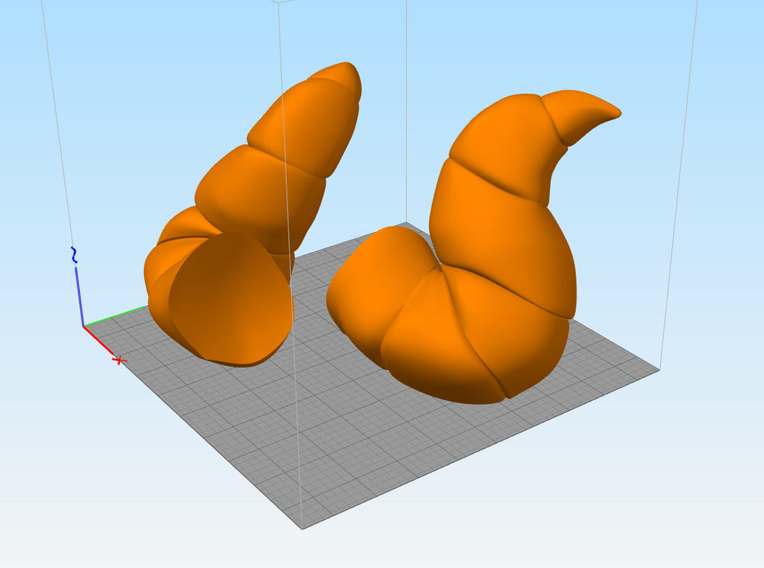 Narmaya Granblue Fantasy Cosplay Horns 3D Model STL File - Porzellan Props