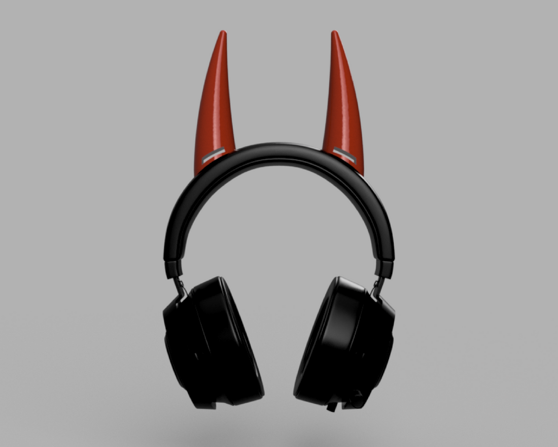 Power Chainsawman Demon Headphone Horns 3D Model STL File