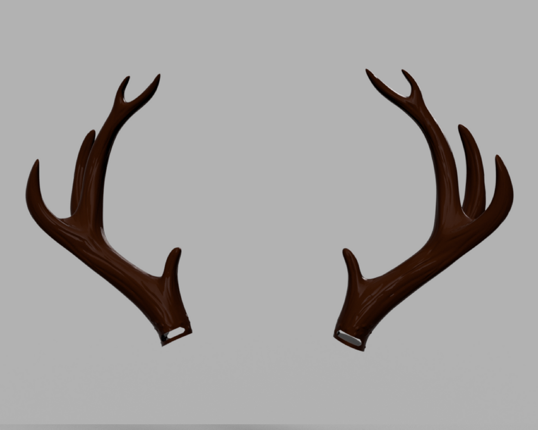 Headphone Antlers 3D Model STL File