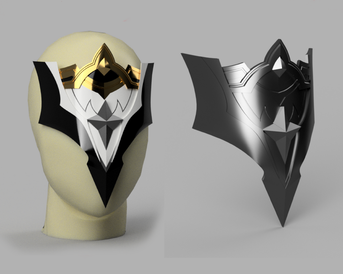 Genshin Impact Il Dottore Cosplay v2 Mask 3D Printed Kit