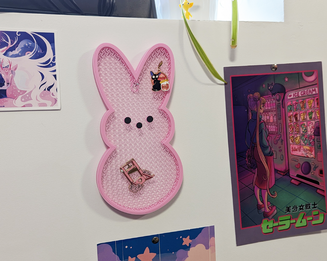 Bunny Pin Display Board