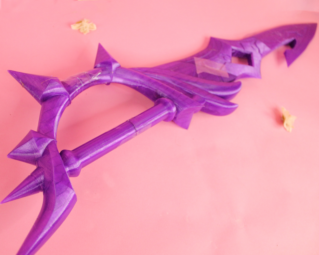 Genshin Impact Tartaglia Childe Electro Delusion Form Blade Cosplay Sword 3D Printed Cosplay Kit