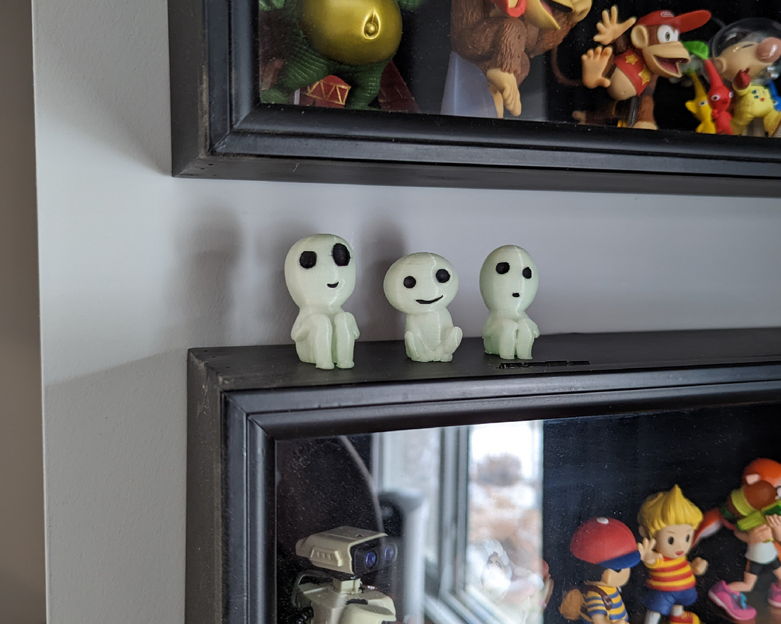 Glow in the Dark Kodama Sprite Collection