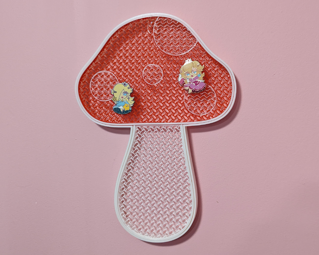 Mushroom Pin Display Board