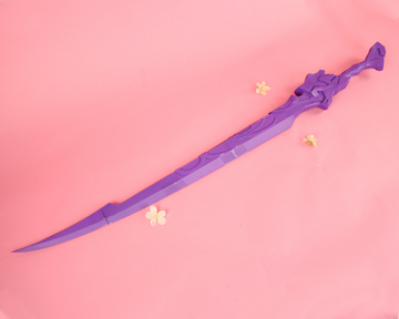 Genshin Impact Fillet Blade Xingqiu Cosplay Sword 3D Printed Kit - Porzellan Props