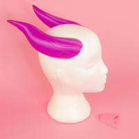 Genshin Impact Ganyu Cosplay Horns and Bell Accessory 3D Printed Cosplay Kit DIY - Porzellan Props