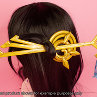 Genshin Impact Beidou Hair Clip 3D Model STL File - Porzellan Props