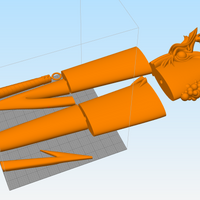 Final Fantasy X Brotherhood Sword 4.5' long 3D Model STL file for Cosplay