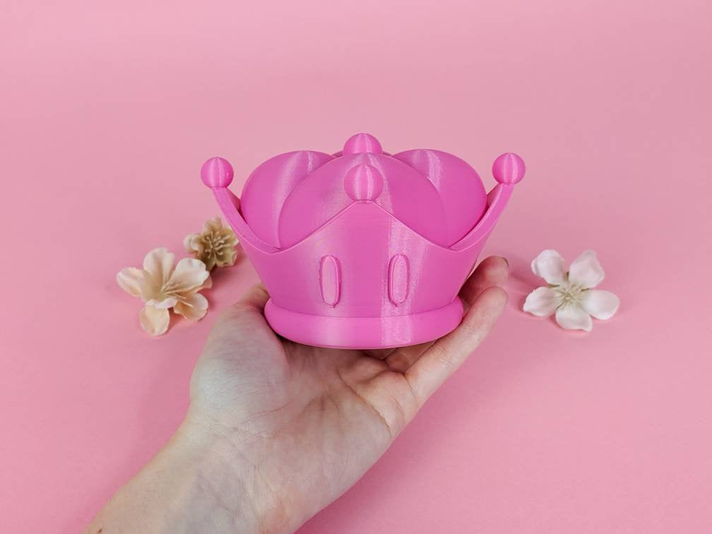 Bowsette Crown and Horns 3D Printed Kit - Porzellan Props