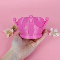 Bowsette Crown and Horns 3D Printed Kit - Porzellan Props