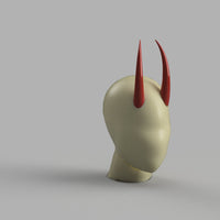 Fate Shuten Doji Douji Assassin Cosplay Horns 3D Model STL File - Porzellan Props