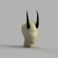 Fate Ibaraki Doji Douji Berserker Cosplay Horns 3D Model STL File - Porzellan Props