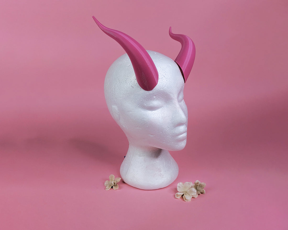 League of Legends LoL Blood Moon Evelynn Cosplay Horns 3D Printed Cosplay Kit DIY - Porzellan Props