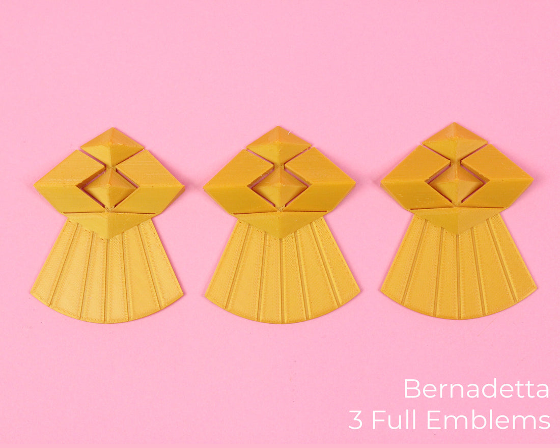 Fire Emblem Three Houses Garreg Mach Student Uniform Emblem 3D Printed Cosplay Black Eagles Dorothea Bernadetta Petra Caspar Ferdinand - Porzellan Props