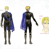 Fire Emblem Three Houses Cosplay Edelgard Dimitri Claude Uniform Pre-Time Skip Accessories 3D Model STL Files - Porzellan Props