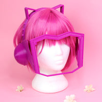 Love Live! PDP Rina Tennoji Headset Earphones Face Mask 3d Printed Cosplay Kit - Porzellan Props