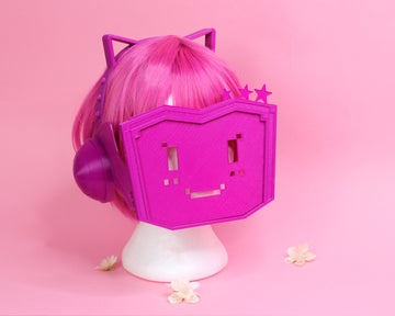 Love Live! PDP Rina Tennoji Headset Earphones Face Mask 3d Printed Cosplay Kit - Porzellan Props