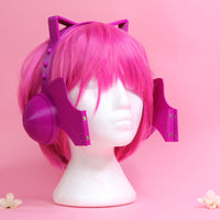 Love Live! PDP Rina Tennoji Headset Earphones Face Mask 3d Printed Cosplay Kit - Porzellan Props
