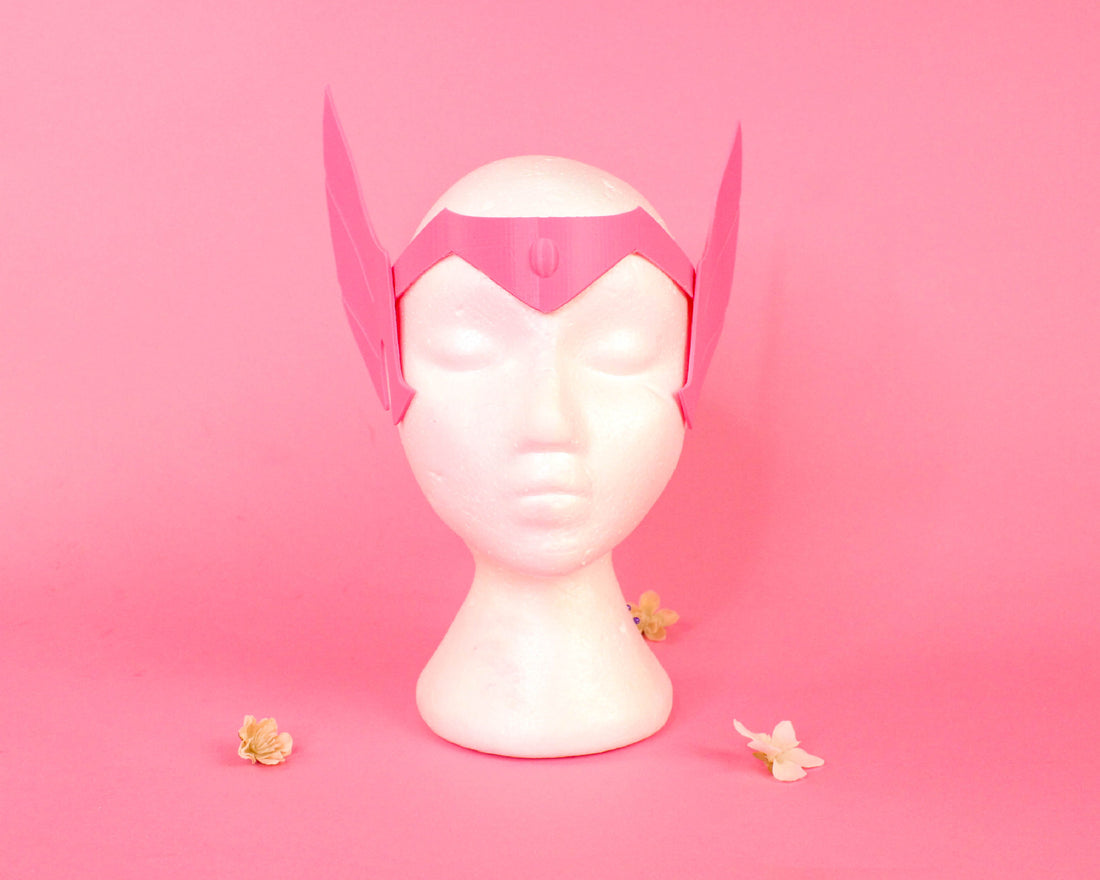 She Ra's S5 Headpiece Tiara Crown 3D Printed Cosplay Kit - Porzellan Props