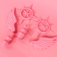 Cardcaptor Sakura Dream Staff 3D Printed Cosplay Kit - Porzellan Props