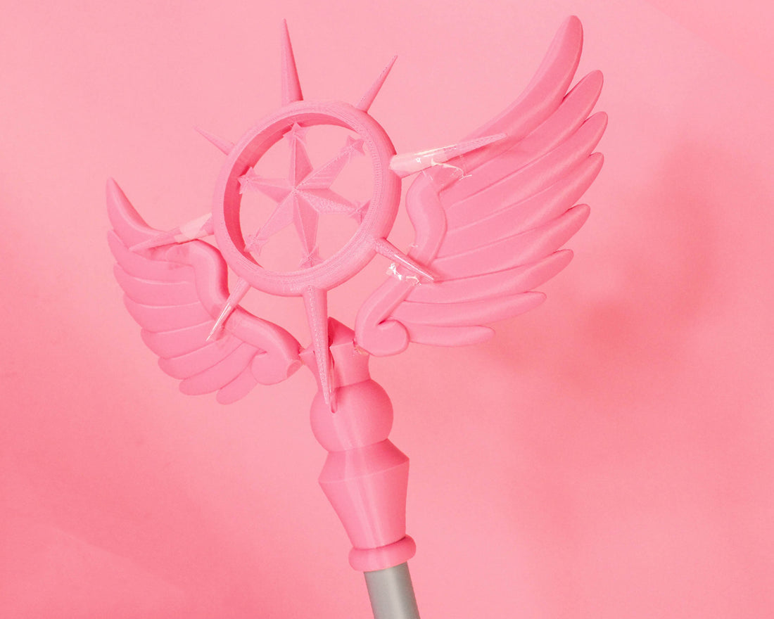 Cardcaptor Sakura Dream Staff 3D Printed Cosplay Kit - Porzellan Props