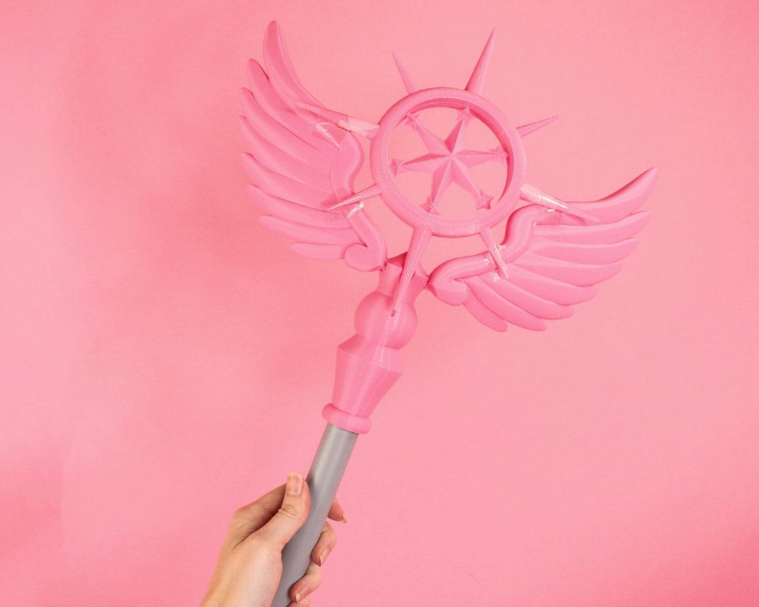 Cardcaptor Sakura Dream Staff 3D Printed Cosplay Kit - Porzellan Props