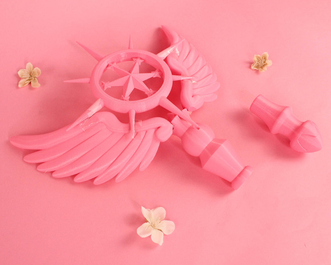 Cardcaptor Sakura Dream Staff 3D Printed Cosplay Kit - Porzellan Props