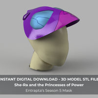 Entrapta Season 5 Bug Mask 3D Model STL File - Porzellan Props