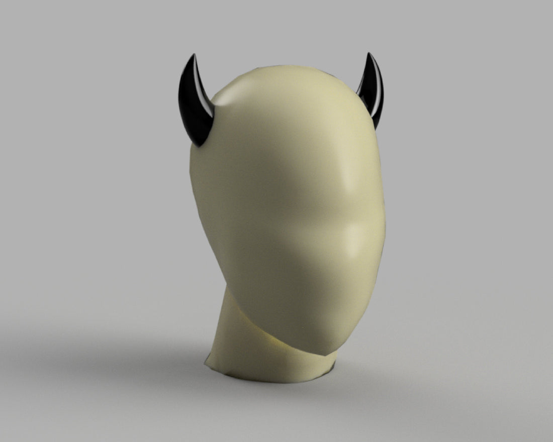 Helltaker Cosplay Demon Horns 3D Models STL Files Bundle - All characters - Porzellan Props