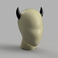 Helltaker Cosplay Demon Horns 3D Models STL Files Bundle - All characters - Porzellan Props